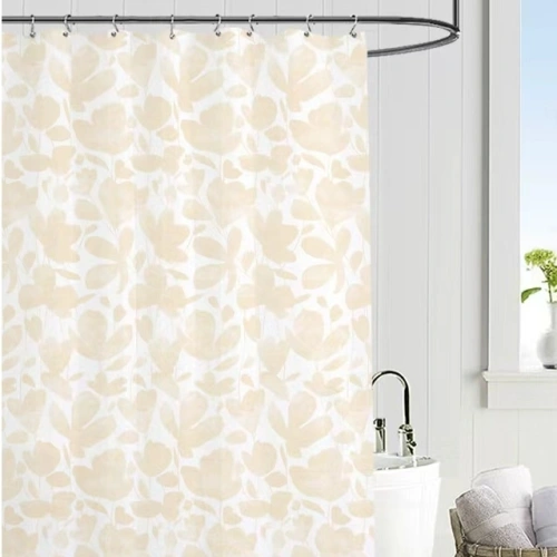 Штора для ванной EVA 180*180 "Селфи" Левада бежевая 1785-2