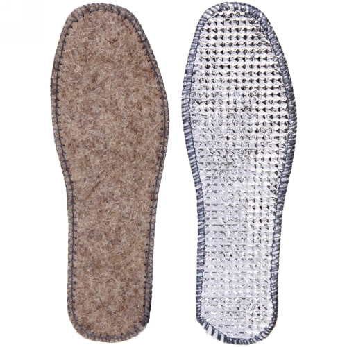 Стельки зимние "Comfort" из войлока с окантовкой, 5мм, 40р