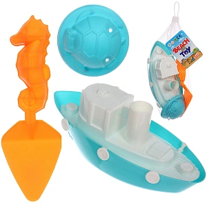 Набор для игры в песочнице "Кораблик", 20*10,5*11 см, 3 предмета