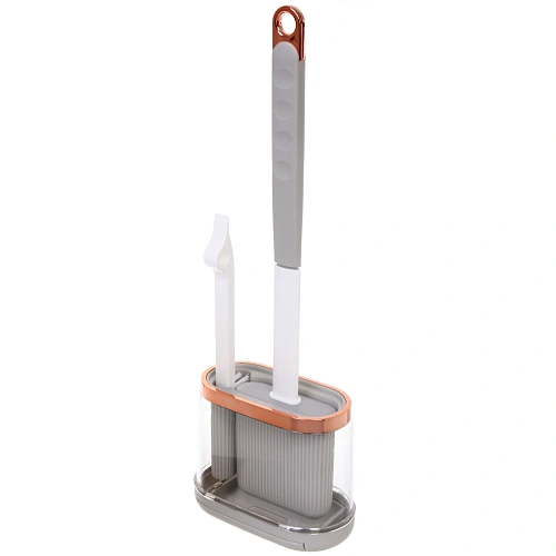 Ерш с креплением на стену Стиль 40см, силиконовая щетка 8623_4