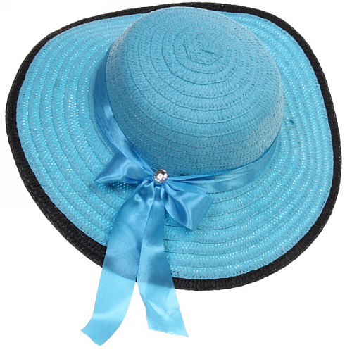 Шляпа женская с широкими полями TiraMiSu- Бэлла, микс 6 цветов, р58, ширина полей 11 см_14