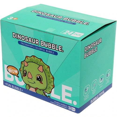 Мыльные пузыри Трицератопс 14 см, 40 мл_9