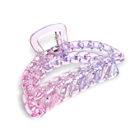 Заколки-крабы пластиковые