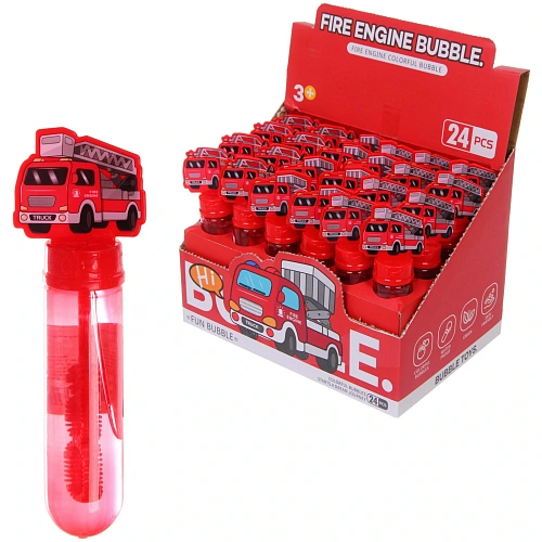 Мыльные пузыри "Пожарная служба", 13 см, 40мл