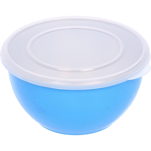 Миска из нержавеющей стали для СВЧ-печи с крышкой 14см_3