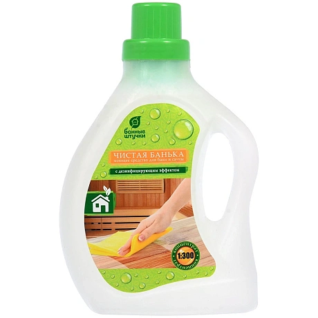 Моющее средство для бани и сауны "Чистая банька", 1л