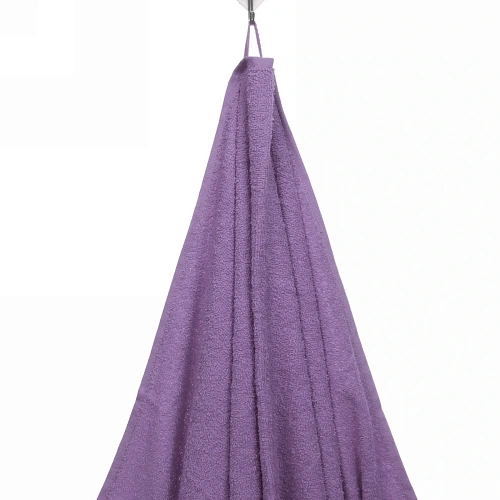 Полотенце махровое 70140см LUNA цвет сиреневый 10250 плотность 360грм2 с петелькой-подвесом_8