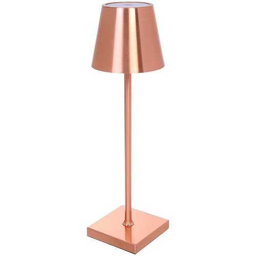 Настольная лампа "OXFORD" 10*38 см, USB 1200ma 5w, Бронза