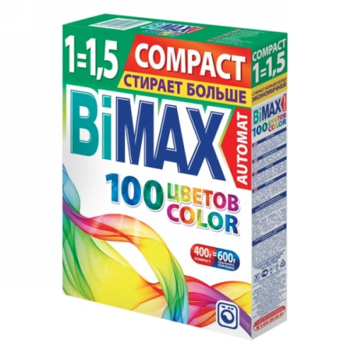 Порошок стиральный BIMAX Автомат Color Сompact 400 г