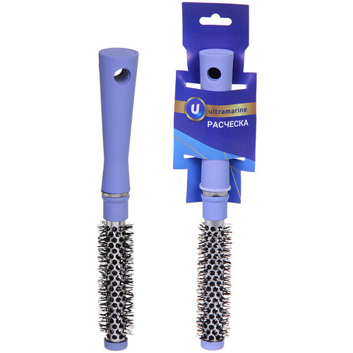 Расческа массажная брашинг "Beauty Room", цвет королевский синий, 24см, d-2,5см