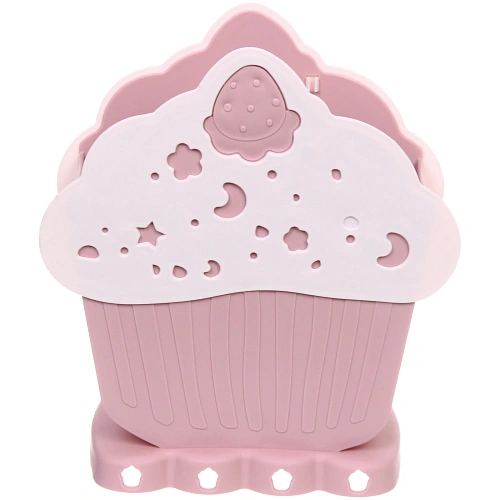 Подставка для столовых приборов SEGRETO 17199,5см 2секции пыльная роза_4