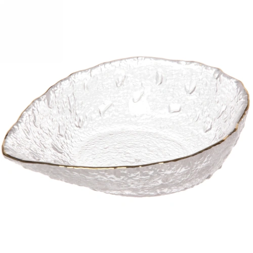 Салатник стеклянный "ICE CRYSTAL" 15см прозрачный