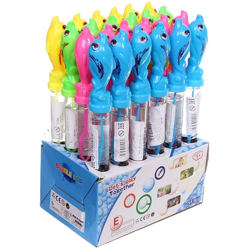 Мыльные пузыри Дельфинчик, 25 см, 80 мл, цвет микс_3