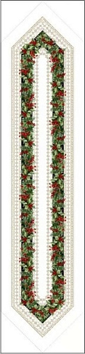 Дорожка на стол 40*174 см "Рождественское чудо"