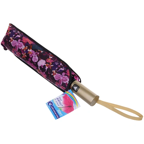 Зонт женский полуавтомат Ампир, микс 4 цвета, 8 спиц, d-100см, длина в слож виде 30см_7