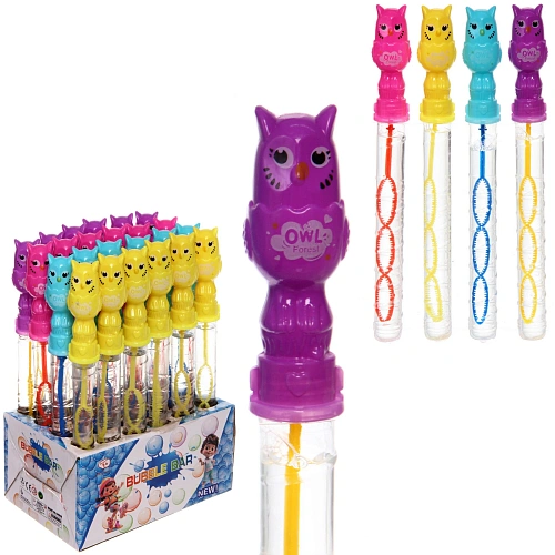 Мыльные пузыри "Сова" 25 см, 80 мл