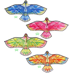 Воздушный змей "Жарптица" 120*60 см, микс